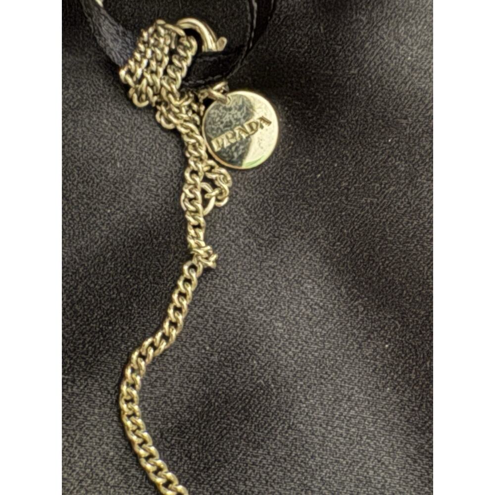 Prada Animalia Jewels Necklace Pink Brown Enamel Pendant w/ Box - Picture 5 of 7
